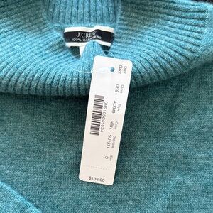J.Crew Turquoise Cashmere Knit